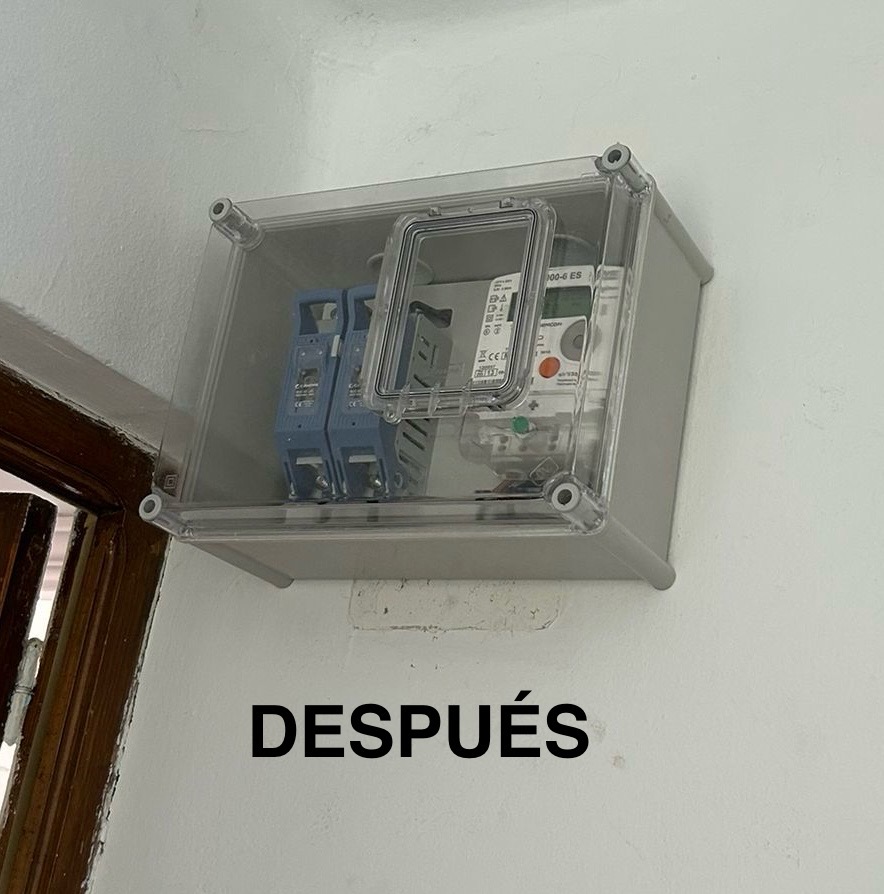 Instalación eléctrica después de la reforma